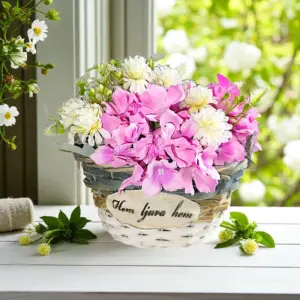 Flower & Flower Vase