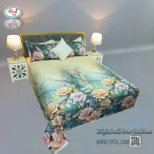 DIGITAL ALL OVER BED SHEET
