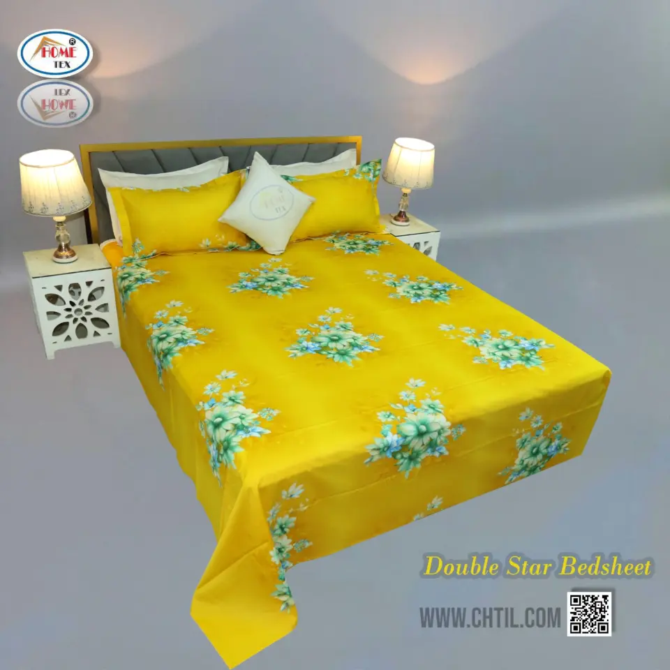 Double Star Twill  Bed Sheet 5139-232