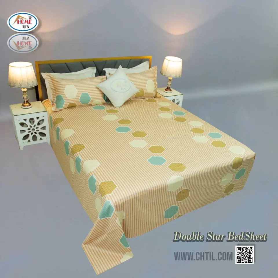 Double Star Twill  Bed Sheet 5139-233