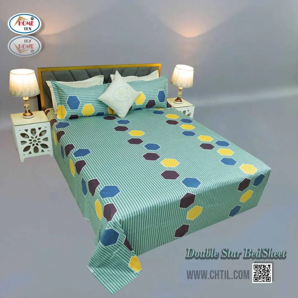 Double Star Twill  Bed Sheet 5139-234