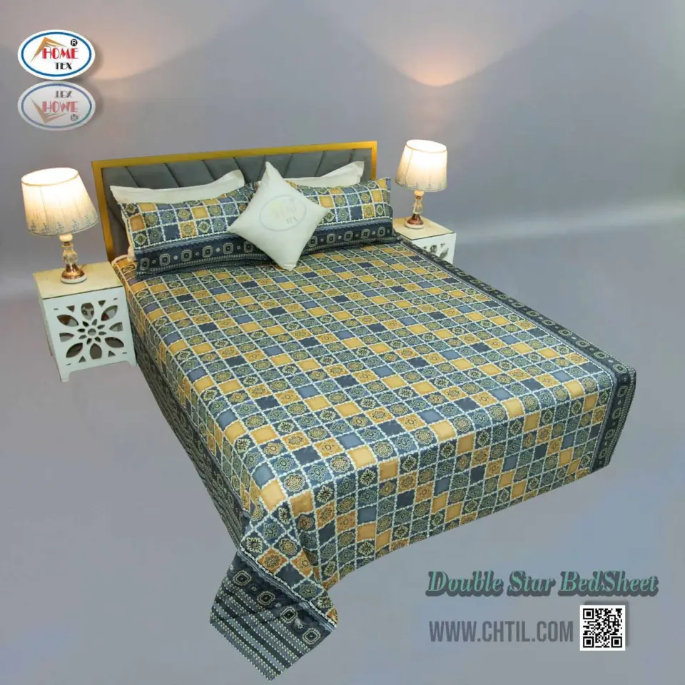 Double Star Twill  Bed Sheet 5139-237