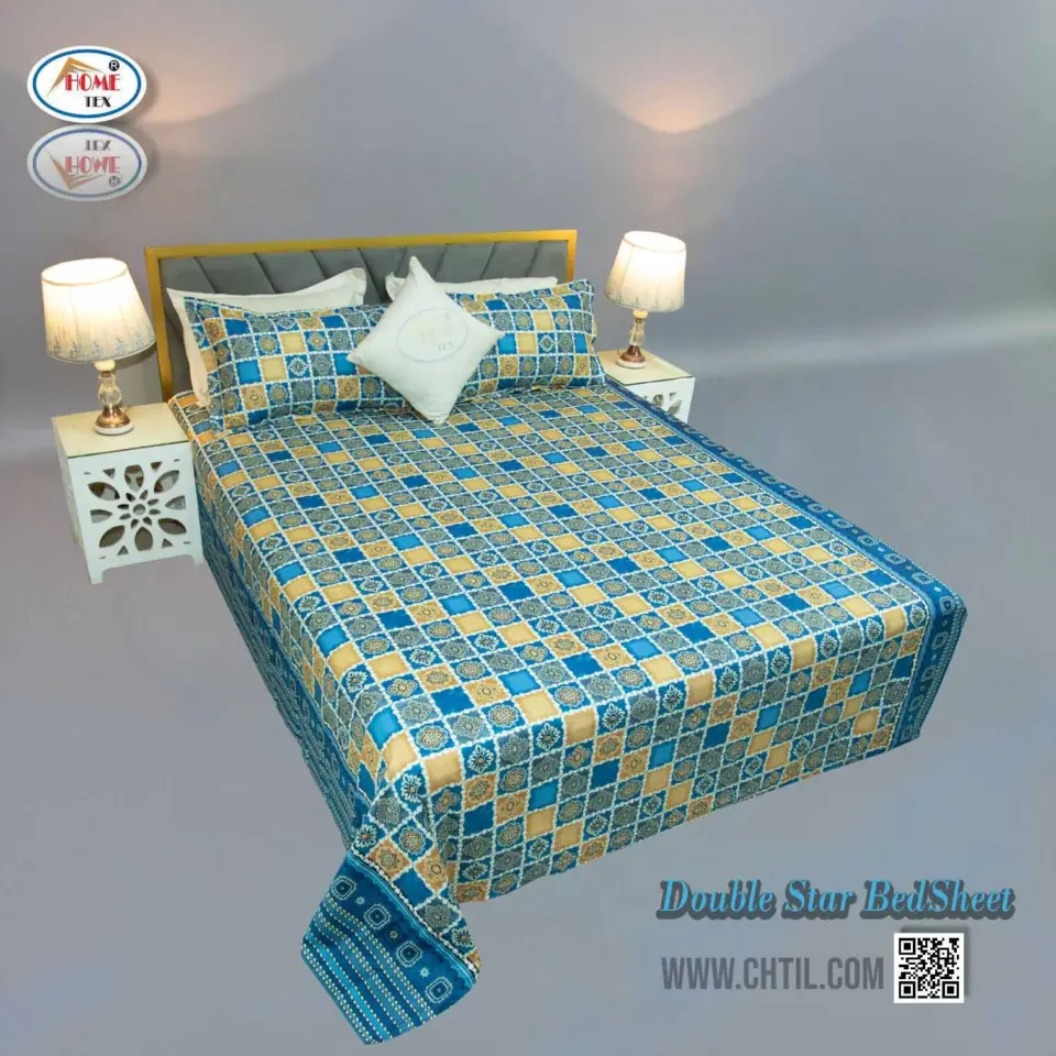 Double Star Twill  Bed Sheet 5139-238