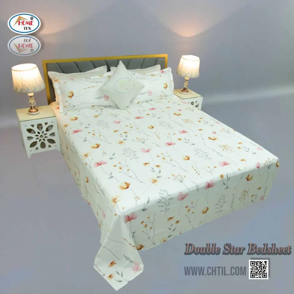 Double Star Twill  Bed Sheet 5139-239