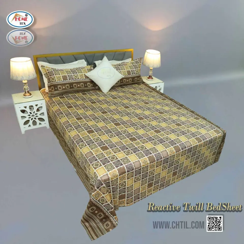 Reactive Twill  Bed Sheet 5139-240