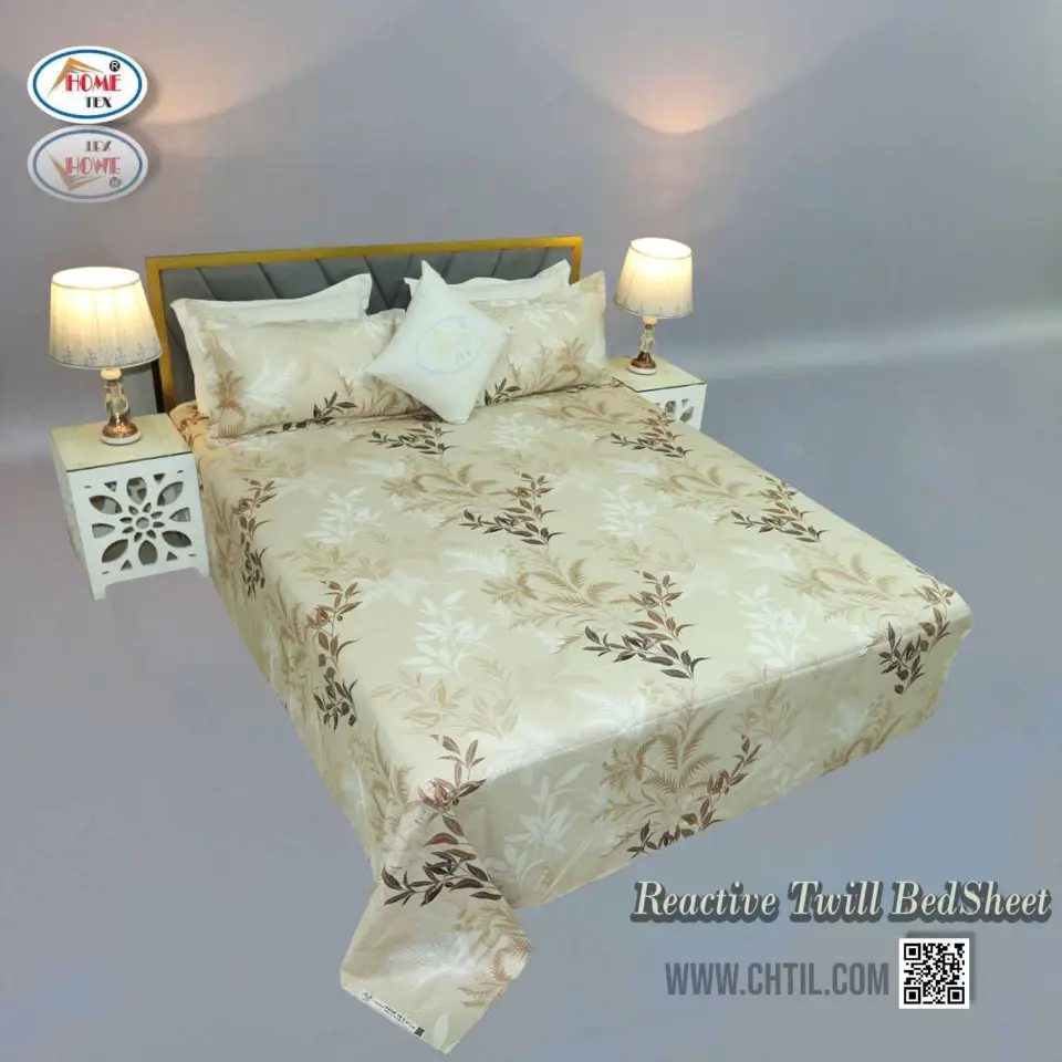 Reactive Twill  Bed Sheet 5139-244