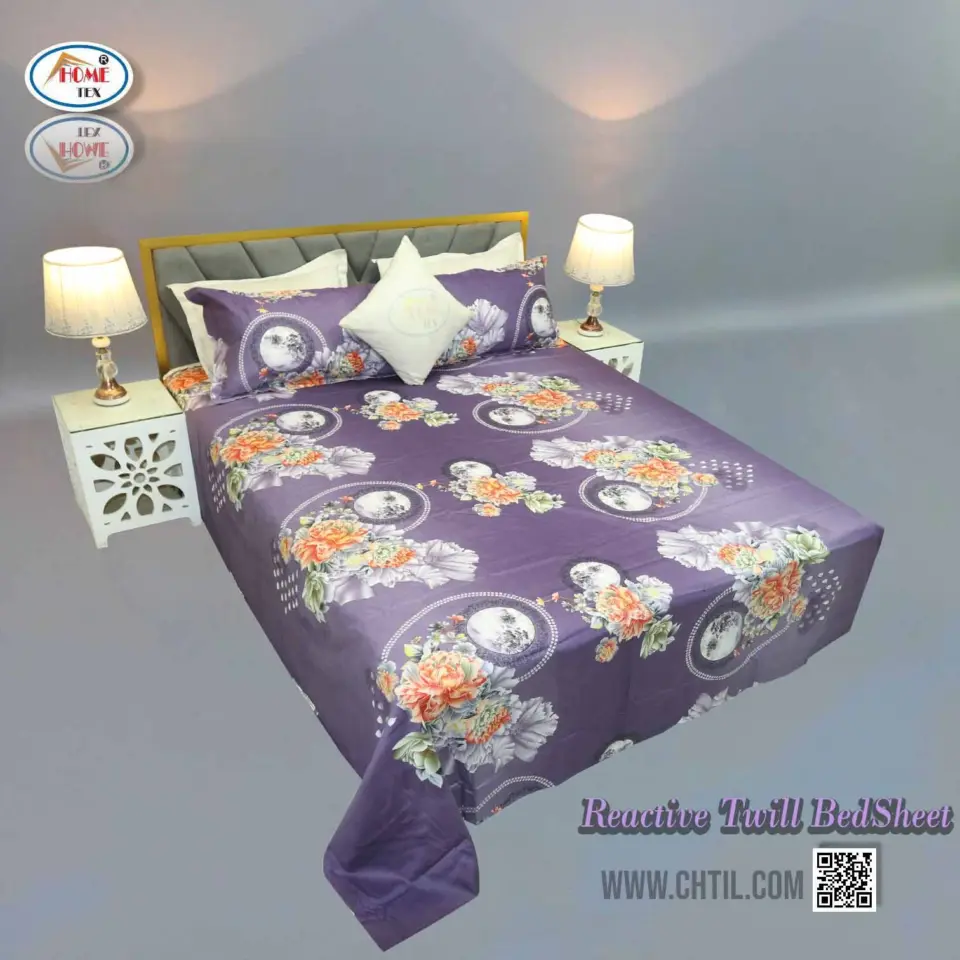 Reactive Twill  Bed Sheet 5139-248