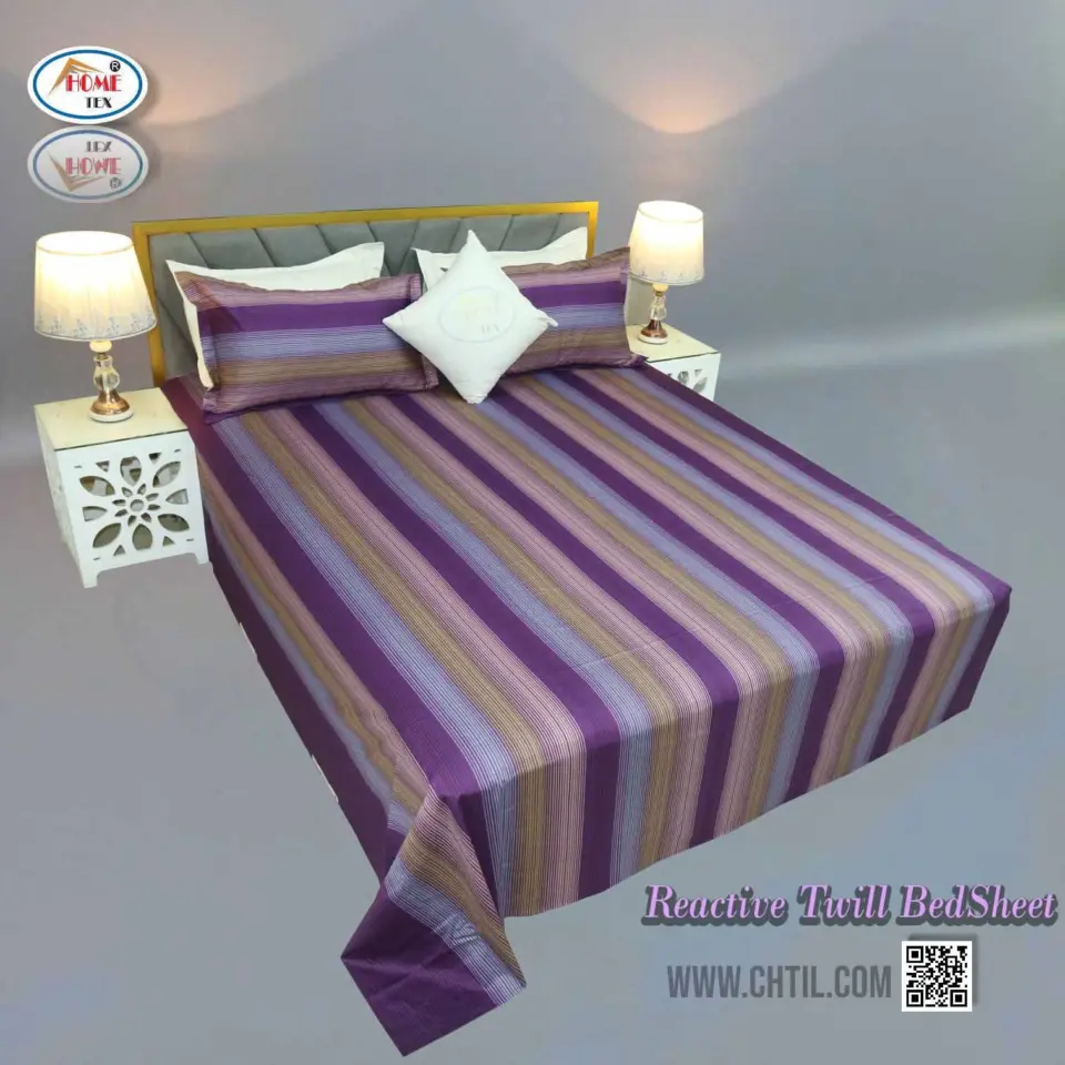 Reactive Twill  Bed Sheet 5139-254