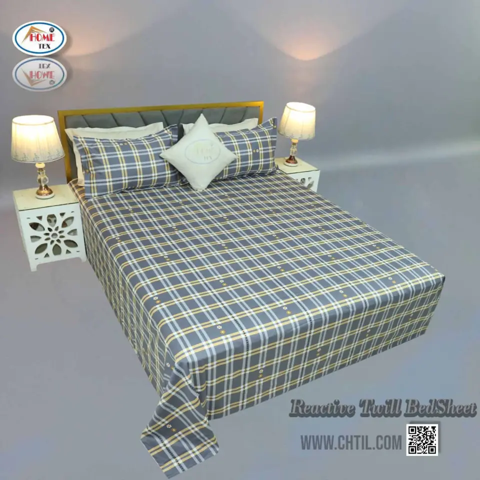 Reactive Twill  Bed Sheet 5139-255