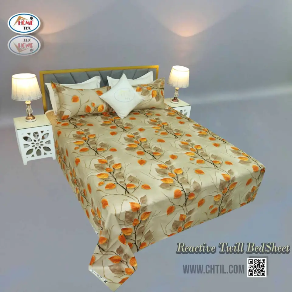 Reactive Twill  Bed Sheet 5139-256