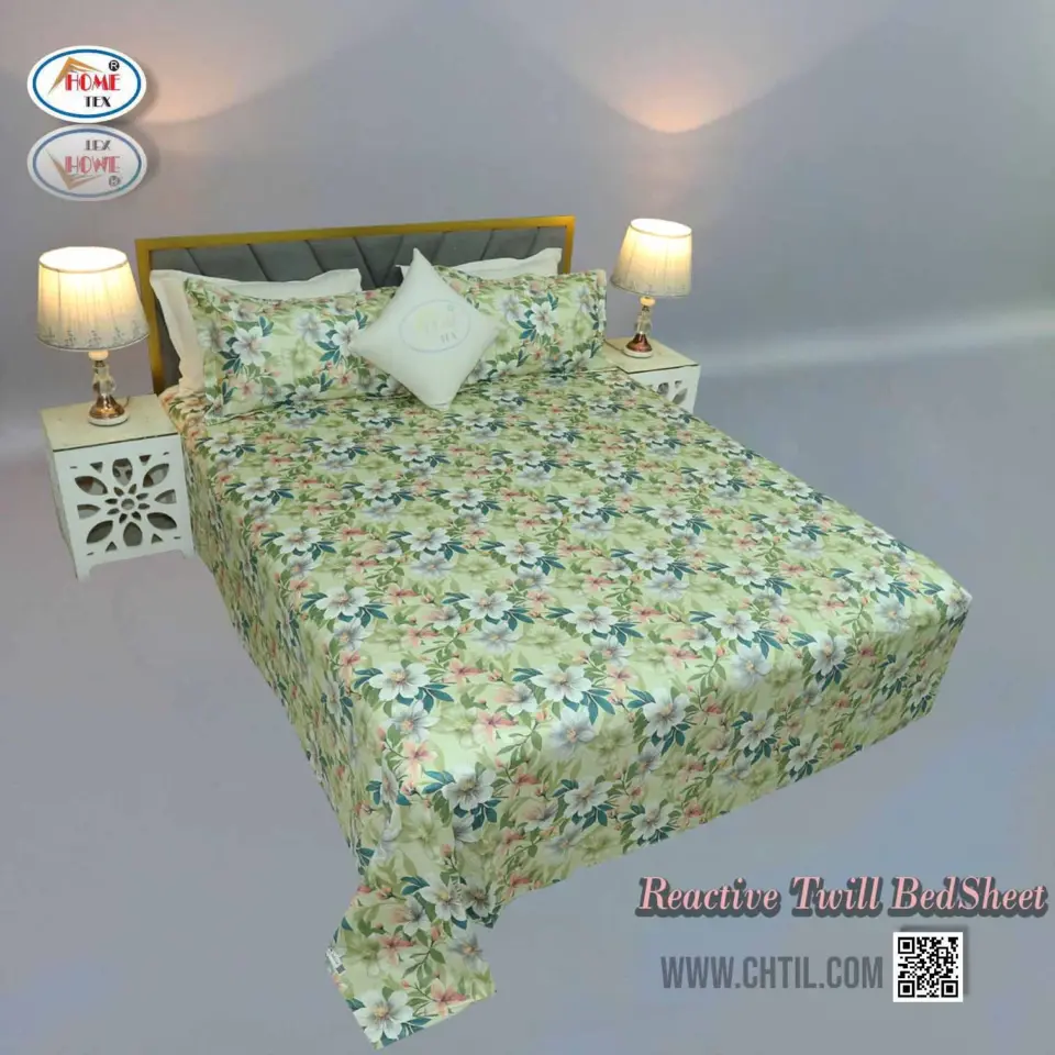 Reactive Twill  Bed Sheet 5139-258