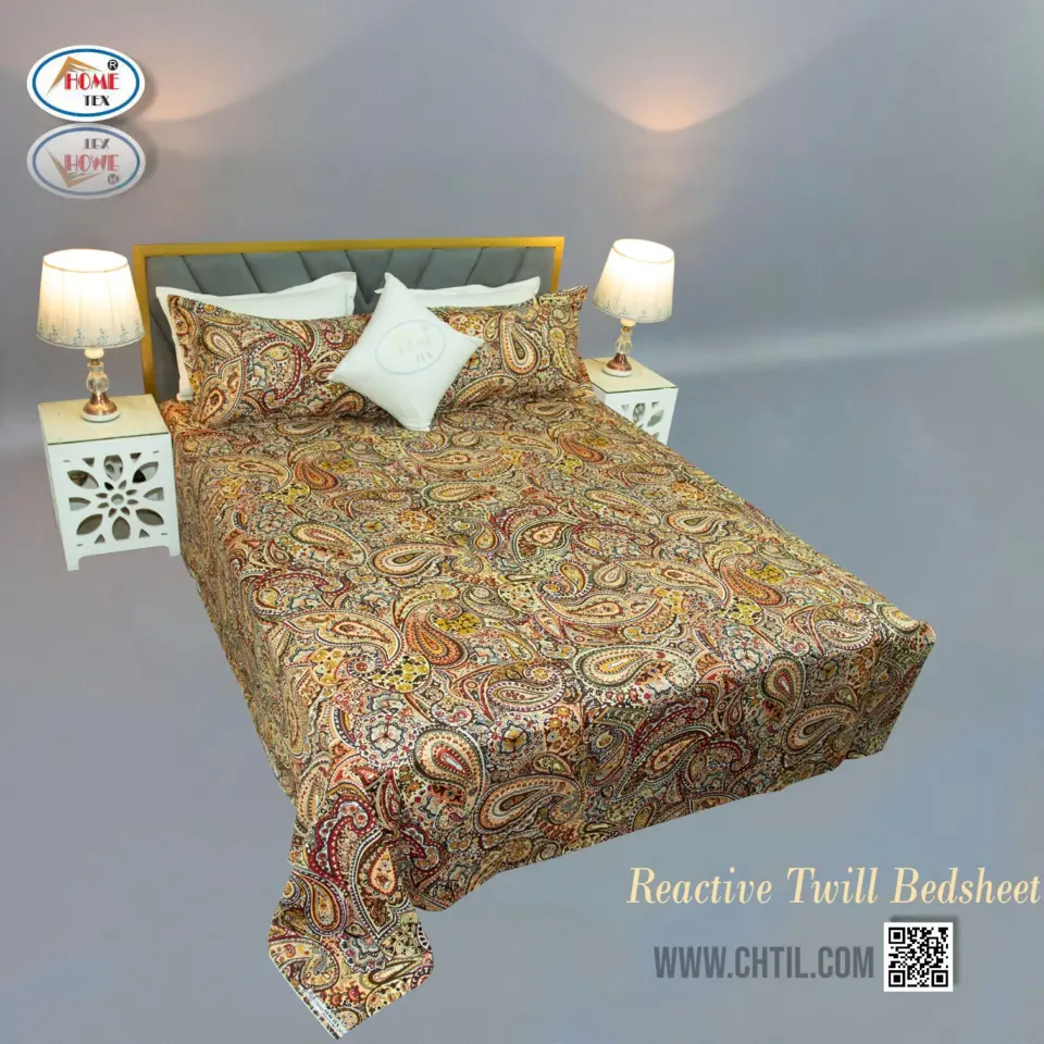 Reactive Twill Bed Sheet 5139-162