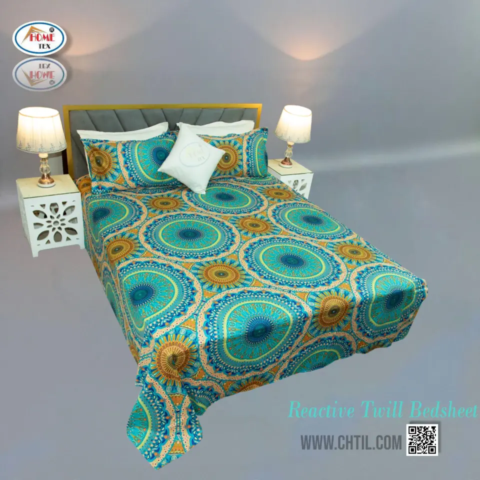 Reactive Twill Bed Sheet 5139-164
