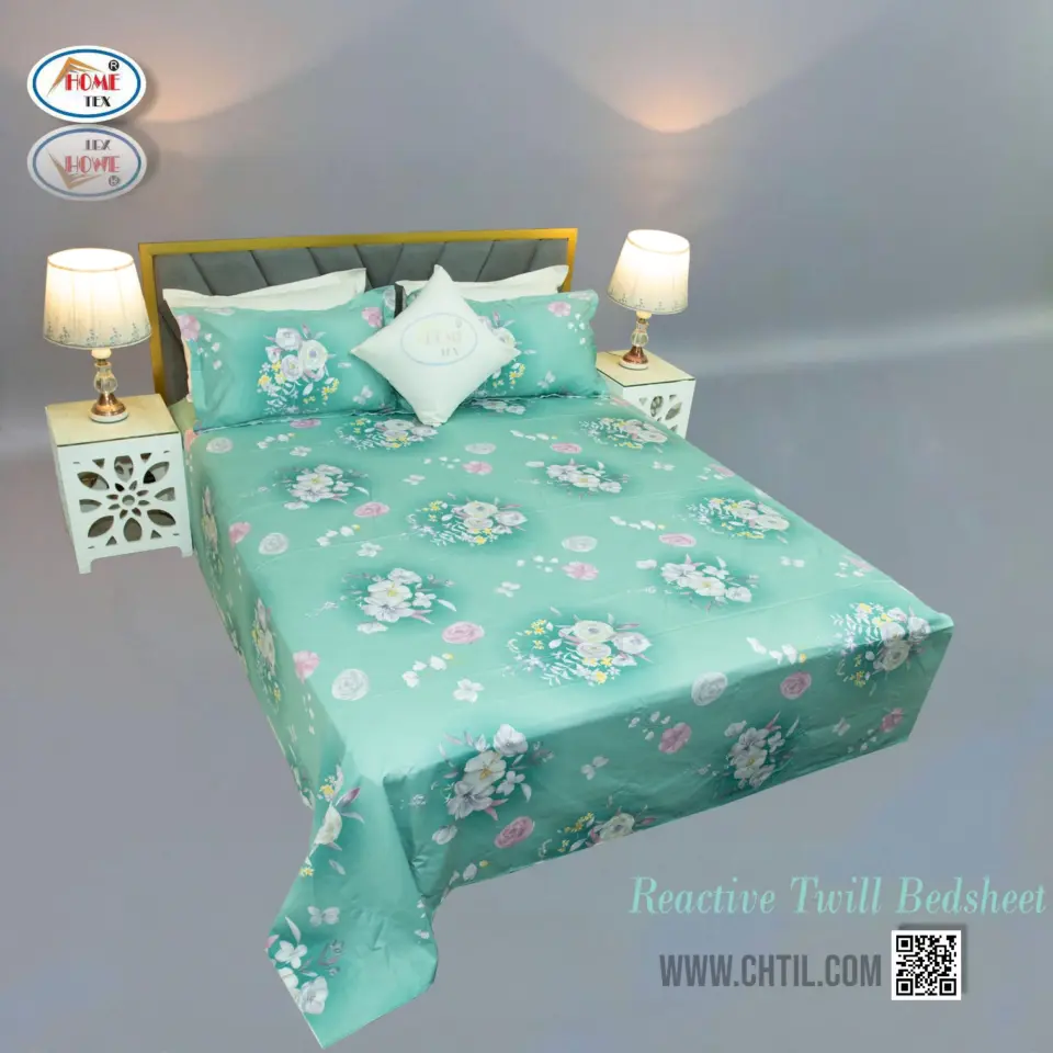Reactive Twill Bed Sheet 5139-161