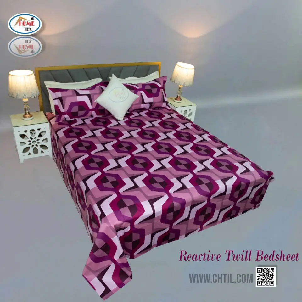 Reactive Twill  Bed Sheet 5139-182