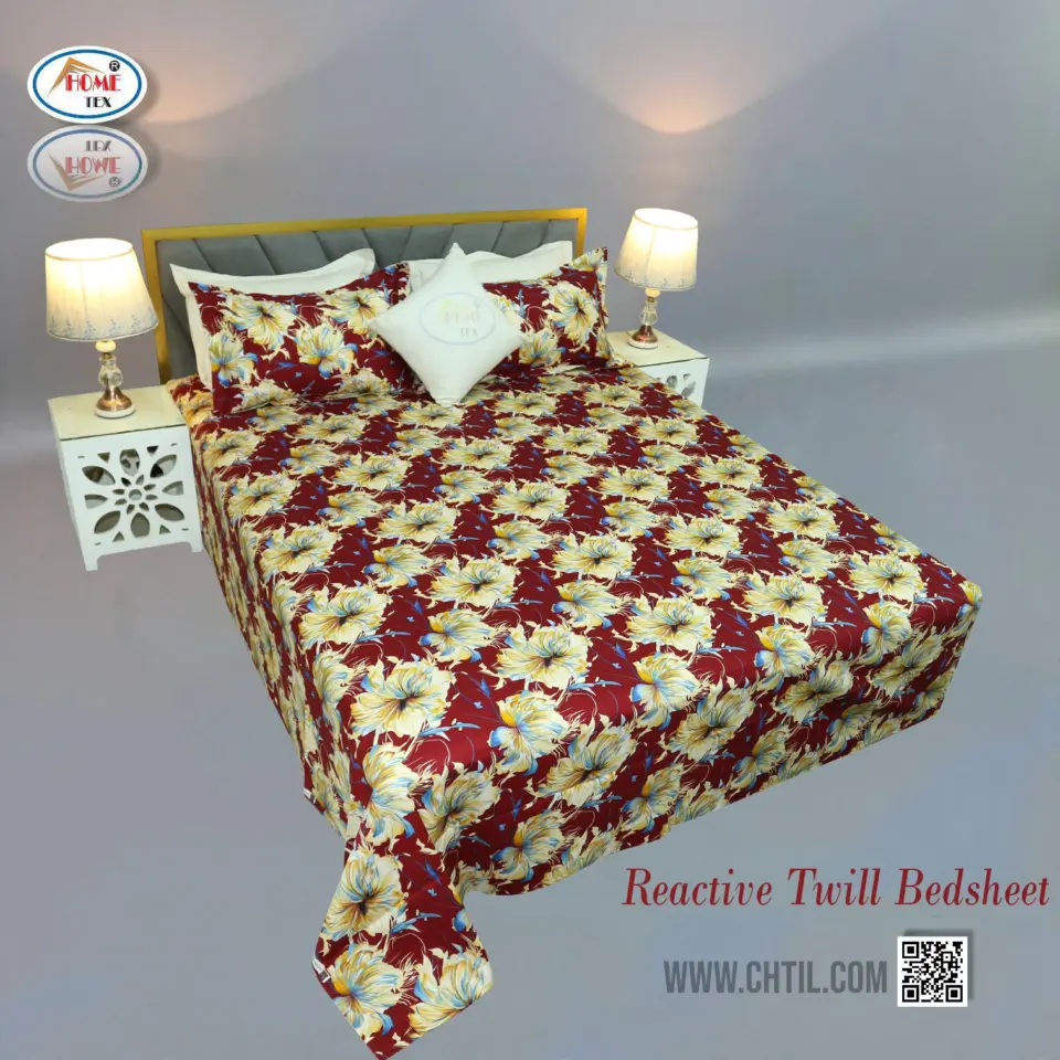 Reactive Twill  Bed Sheet 5139-194