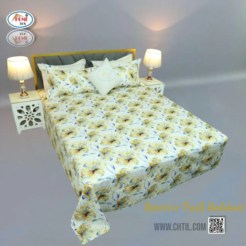 Reactive Twill  Bed Sheet 5139-196