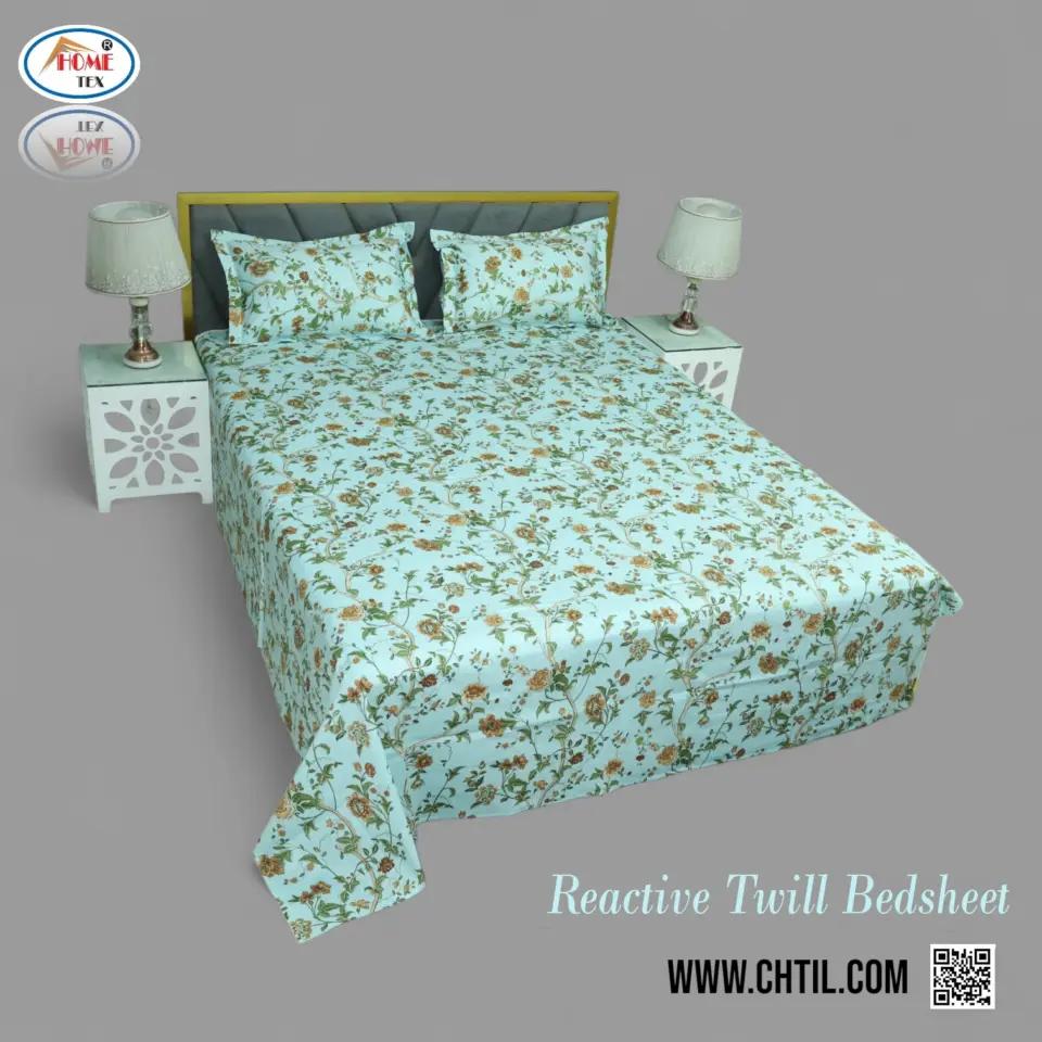Reactive Twill  Bed Sheet 5139-216