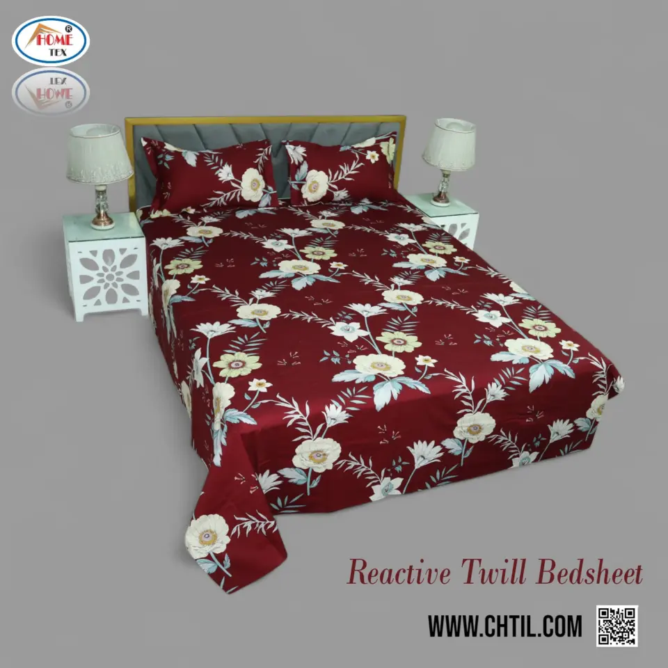 Reactive Twill  Bed Sheet 5139-218