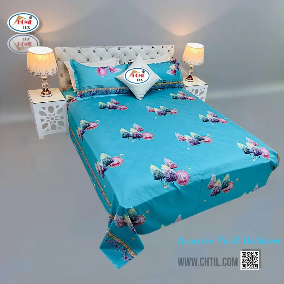 Reactive Twill Bed Sheet 5139-366