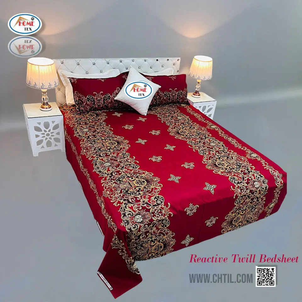 Reactive Twill Bed Sheet 5139-340