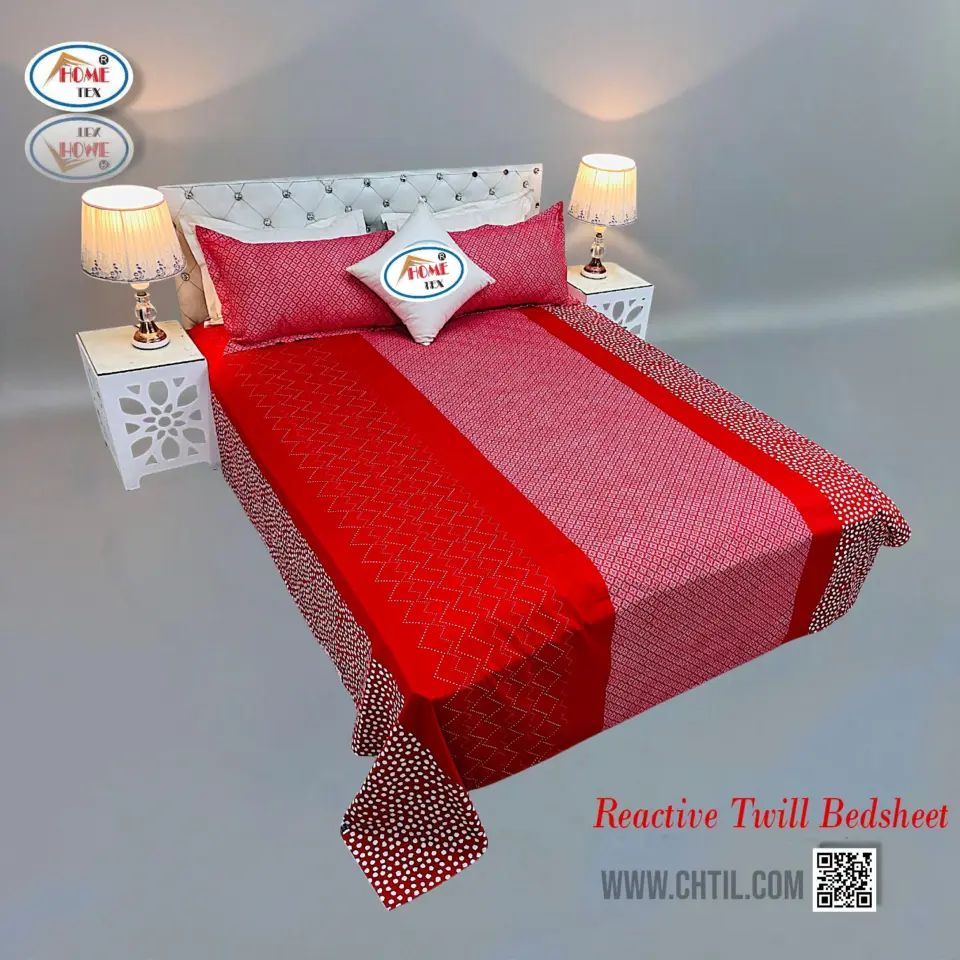Reactive Twill Bed Sheet 5139-334
