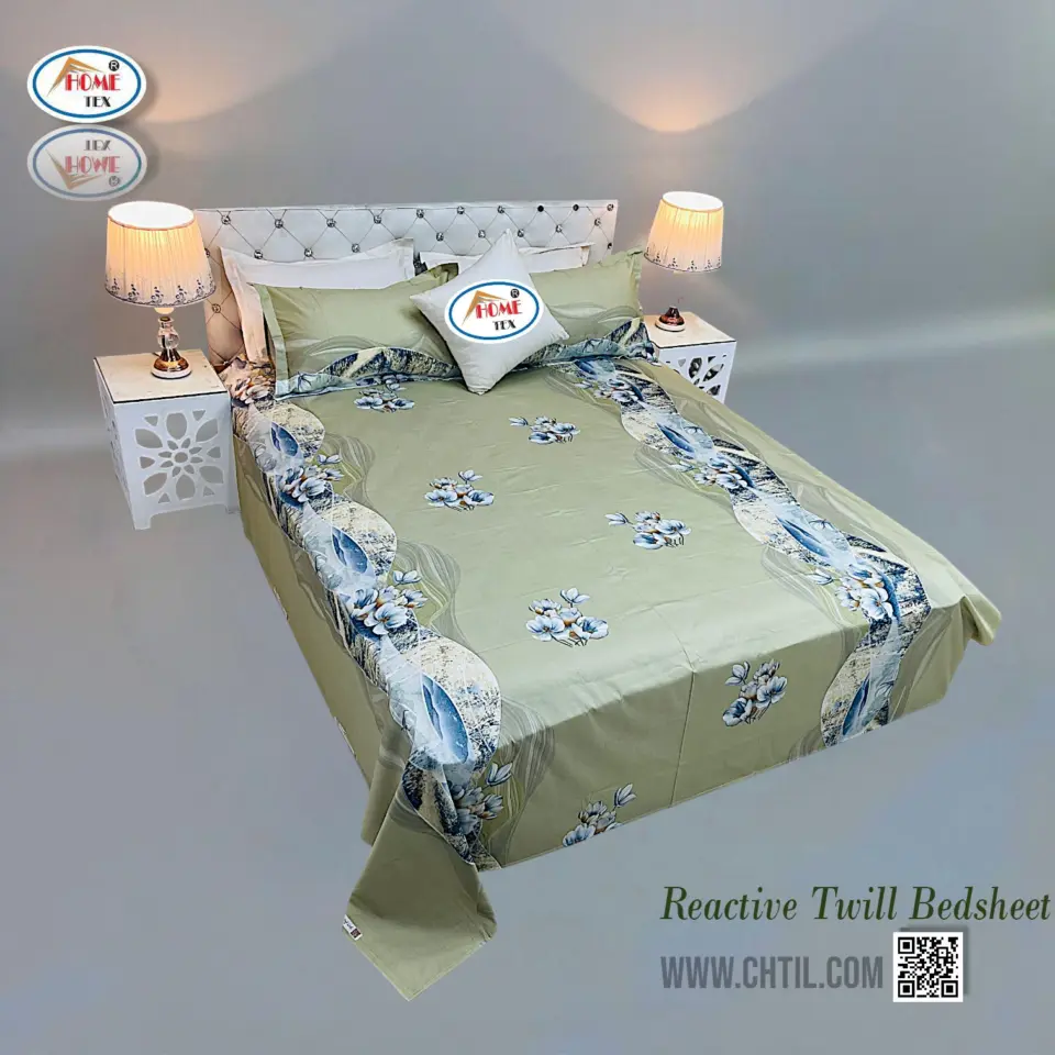 Reactive Twill Bed Sheet 5139-115