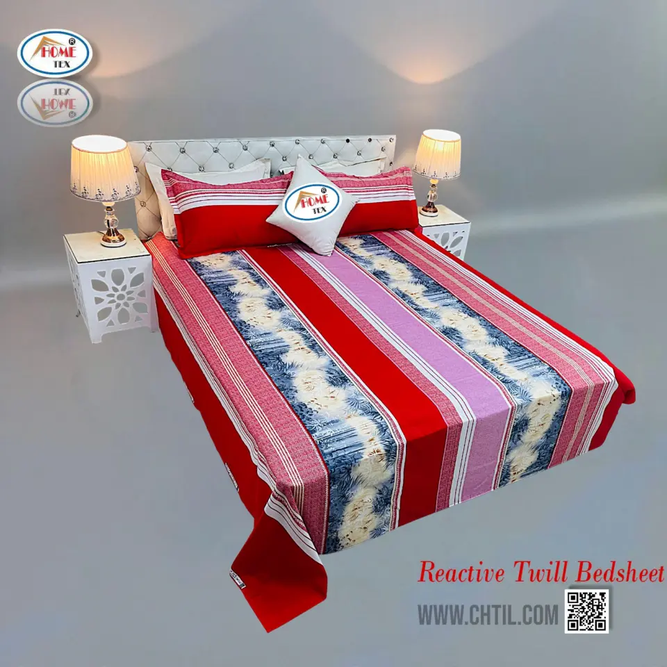 Reactive Twill Bed Sheet 5139-112