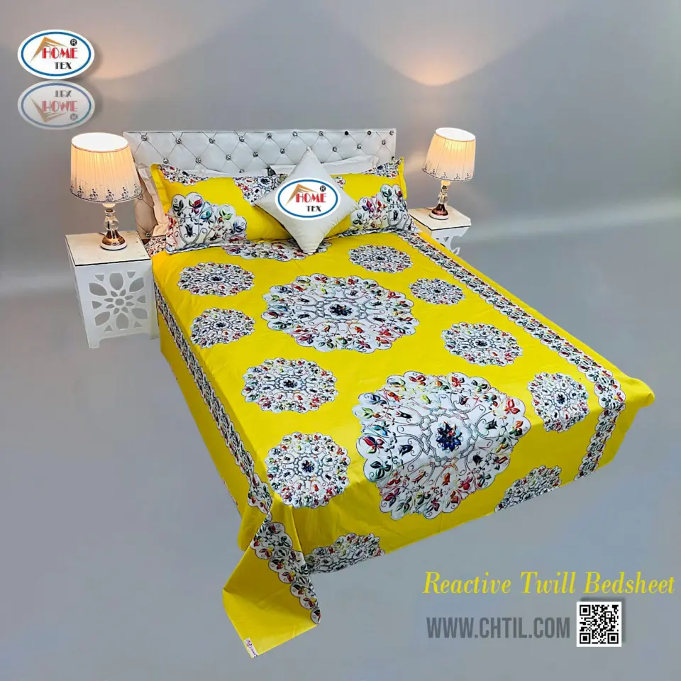 Reactive Twill Bed Sheet 5139-280