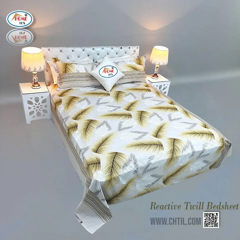 Reactive Twill Bed Sheet 5139-323