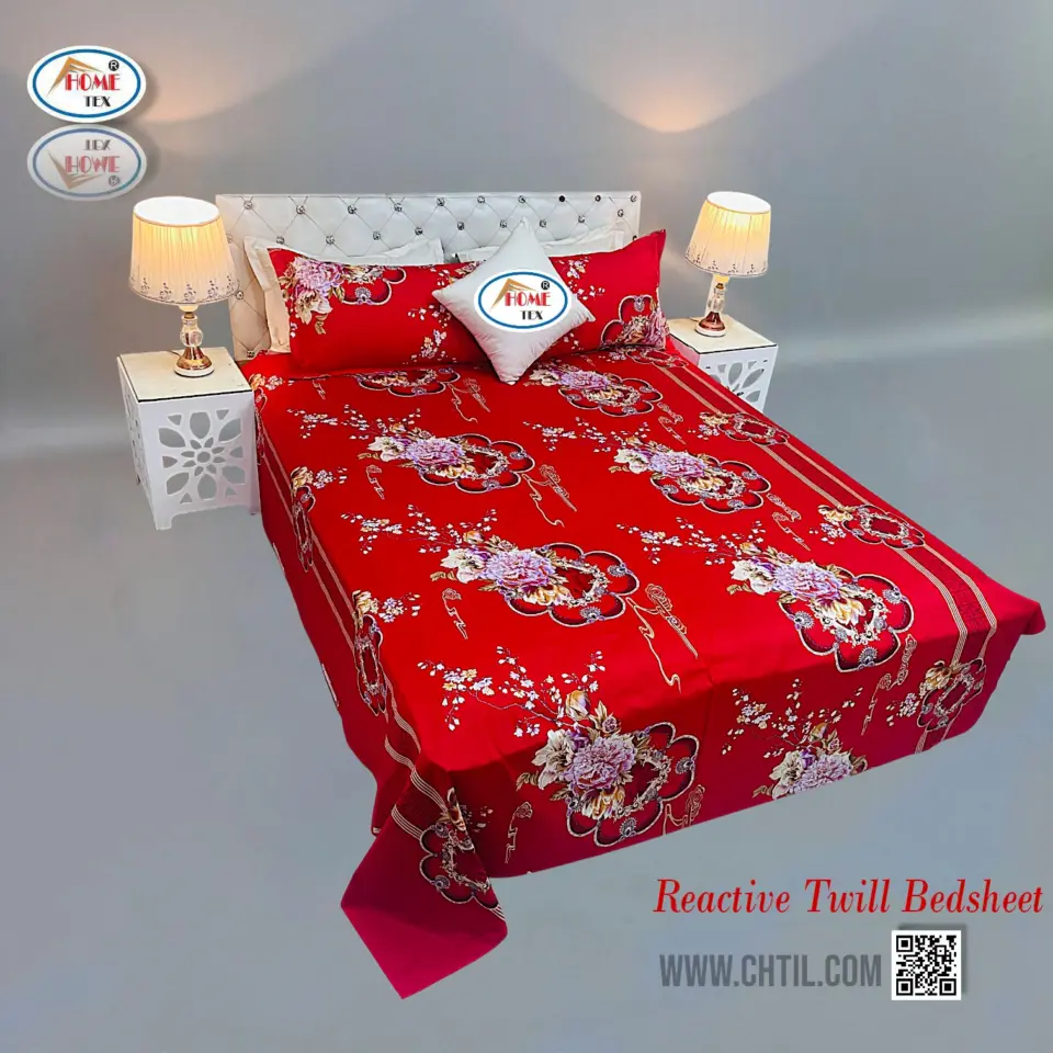 Reactive Twill Bed Sheet 5139-404