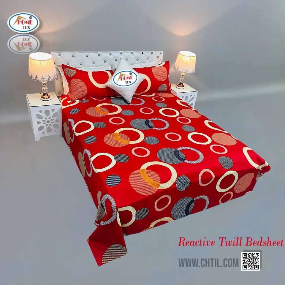 Reactive Twill Bed Sheet 5139-388