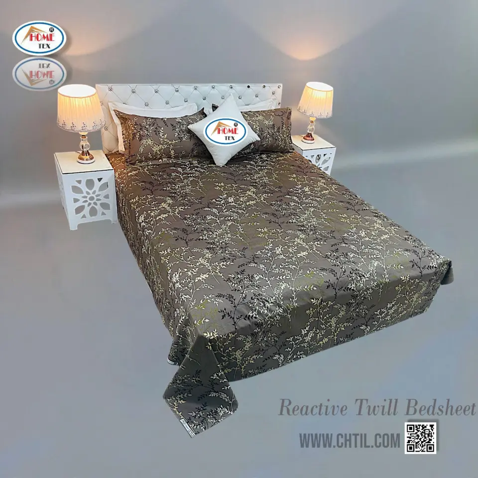 Reactive Twill Bed Sheet 5139-132