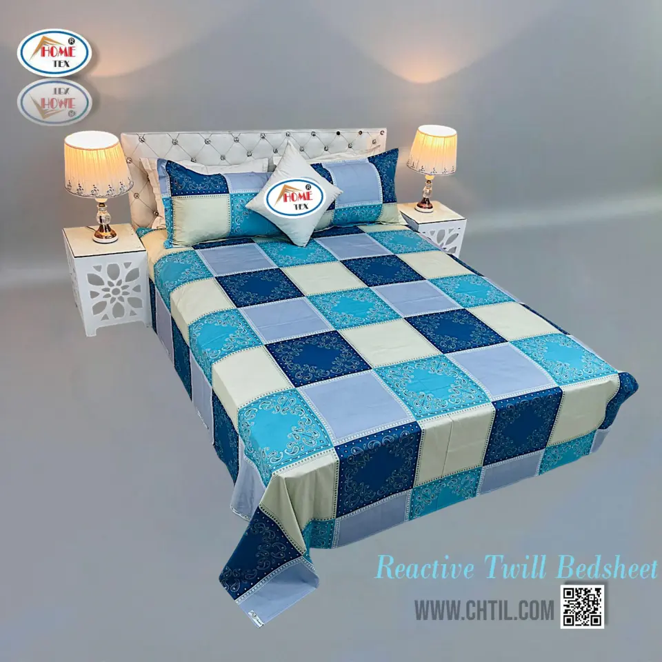 Reactive Twill Bed Sheet 5139-385