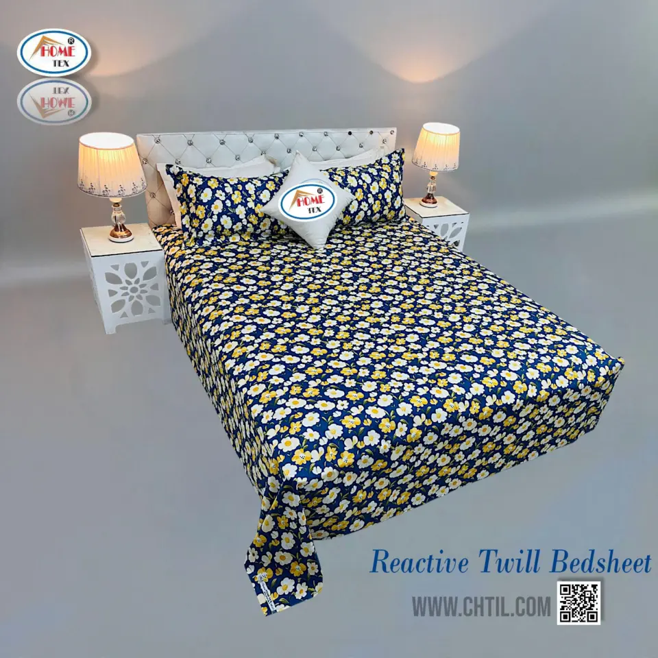 Reactive Twill Bed Sheet 5139-374