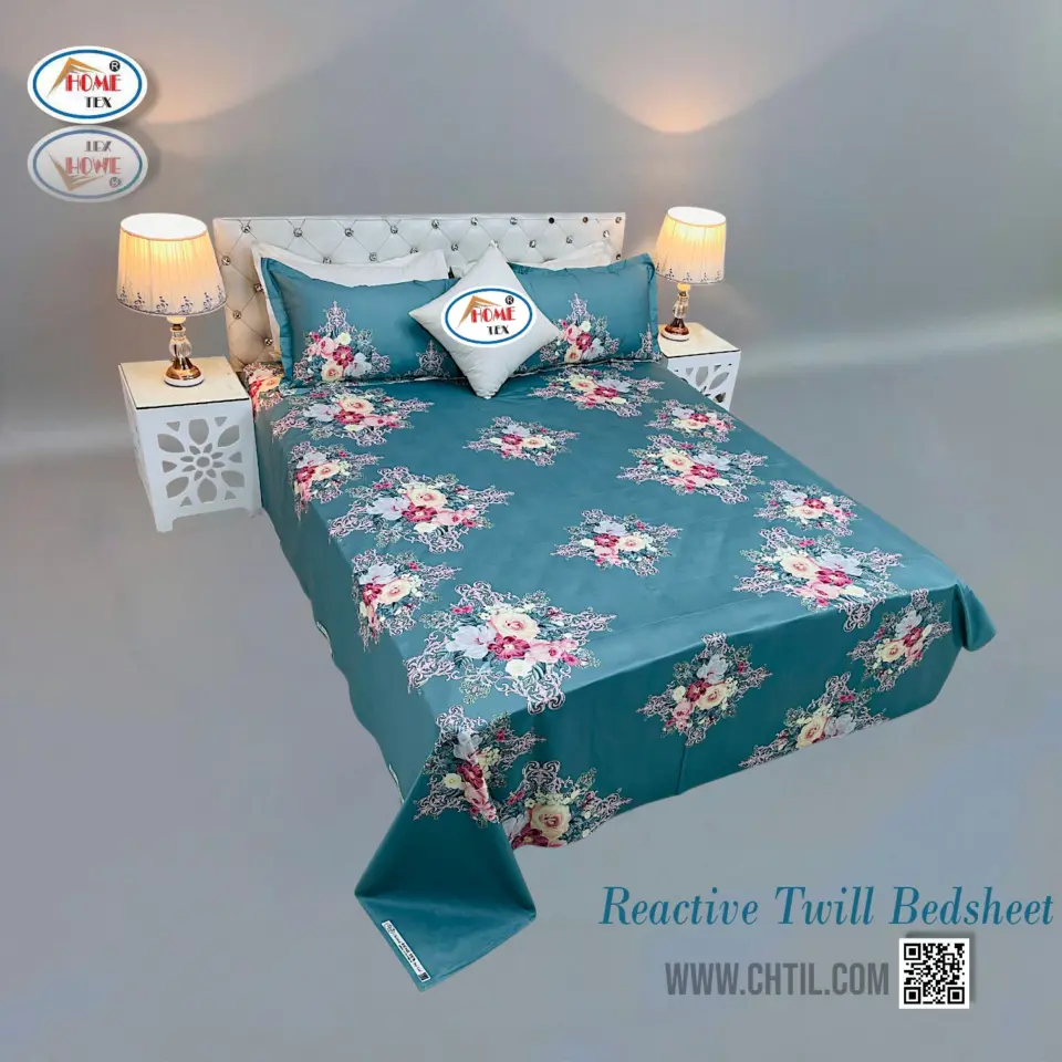 Reactive Twill Bed Sheet 5139-304