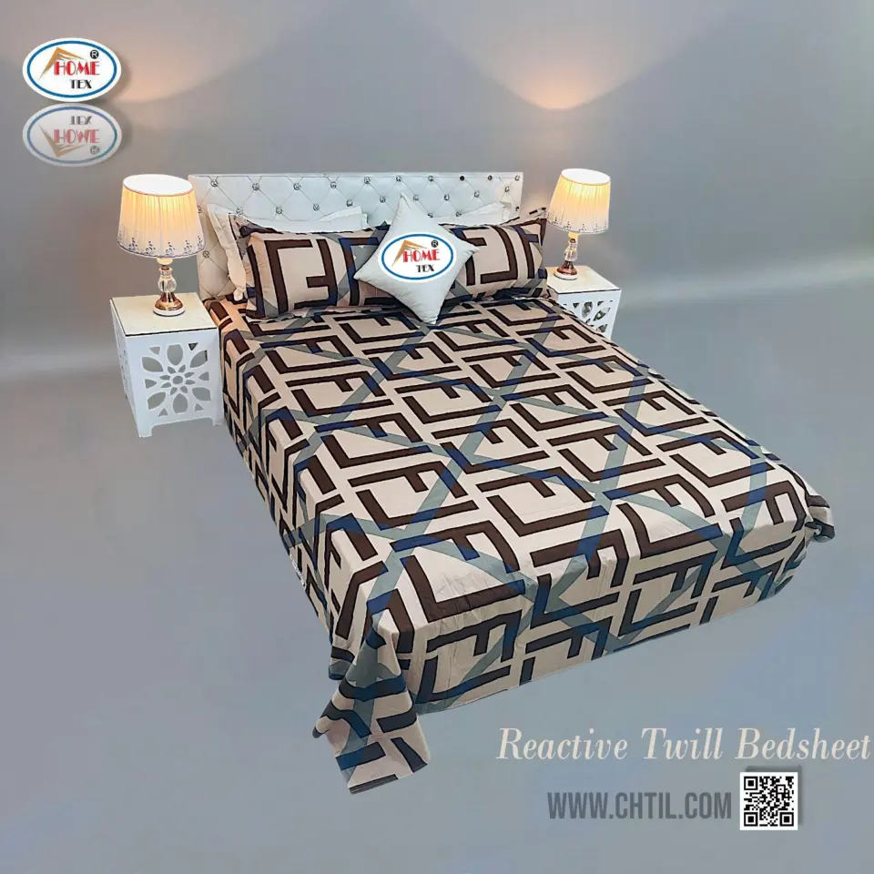 Reactive Twill Bed Sheet 5139-139