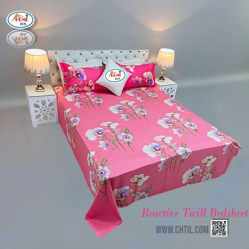 Reactive Twill Bed Sheet 5139-391