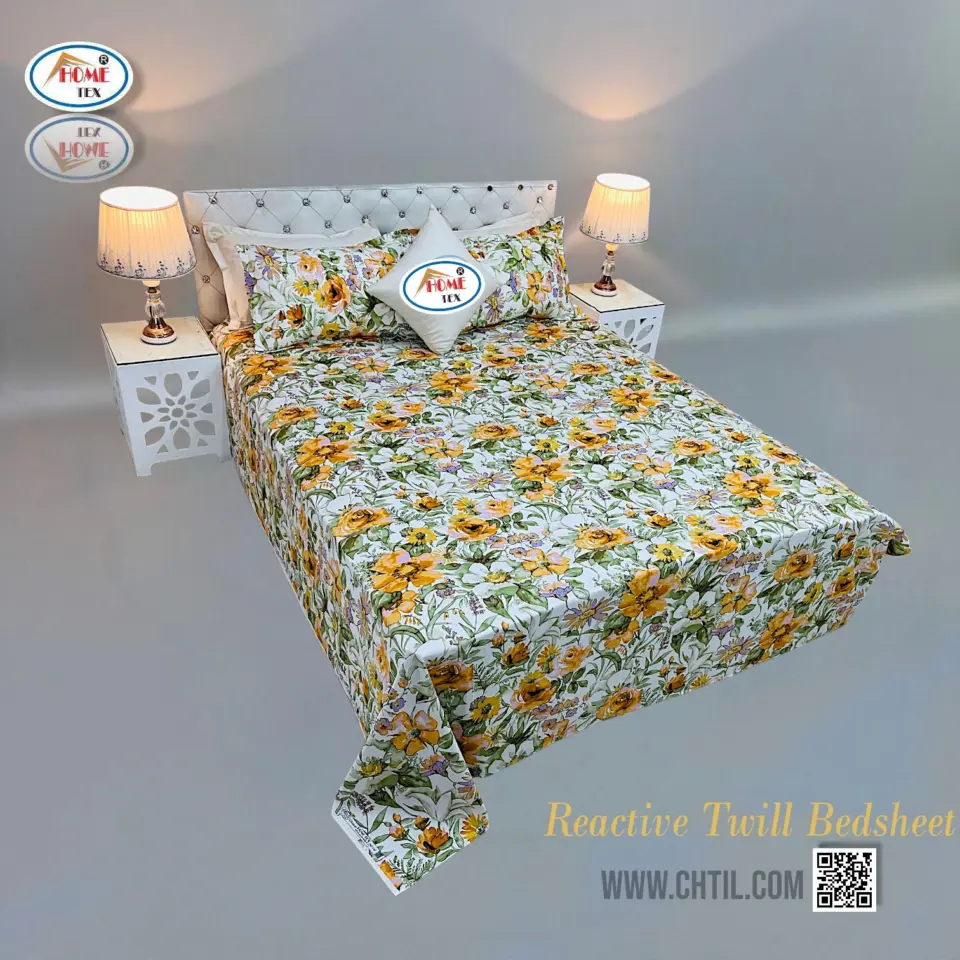 Reactive Twill Bed Sheet 5139-307