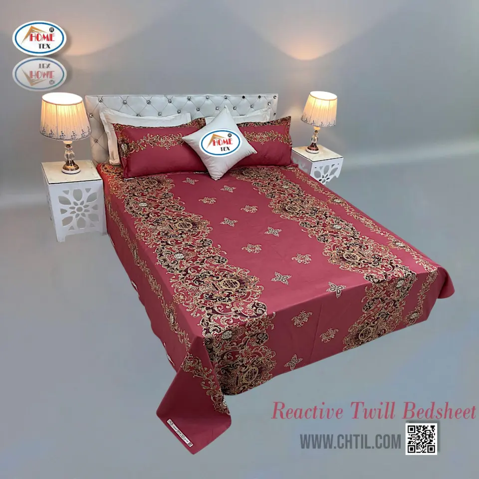 Reactive Twill Bed Sheet 5139-309
