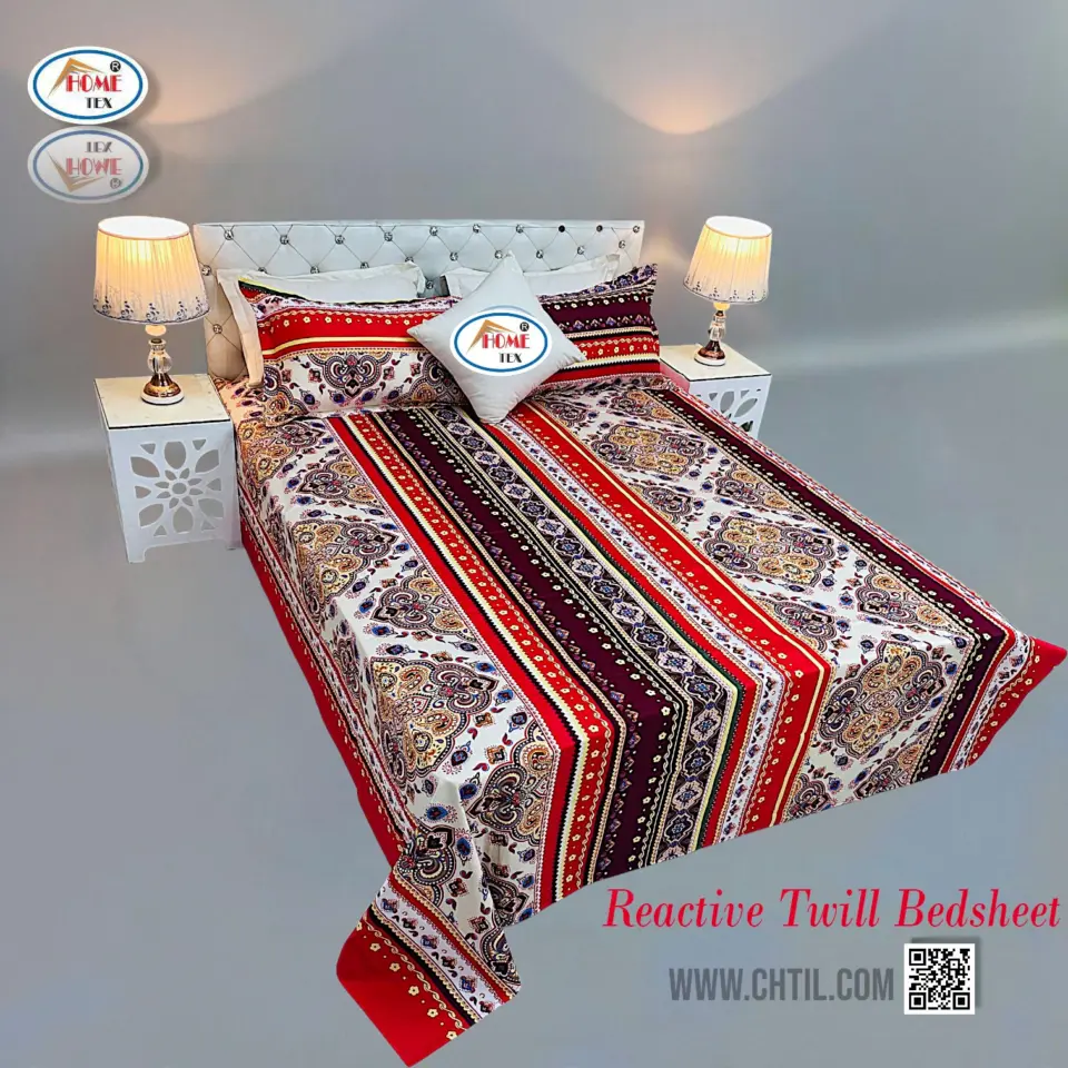 Reactive Twill Bed Sheet 5139-104