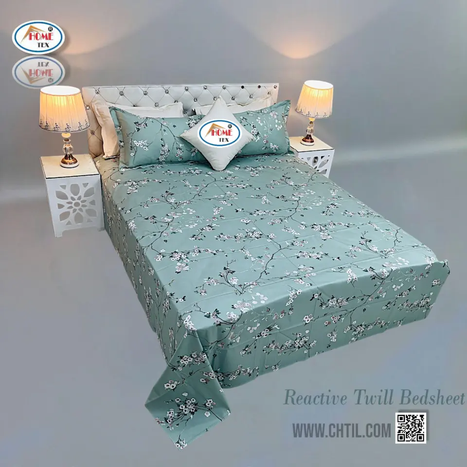 Reactive Twill Bed Sheet 5139-148