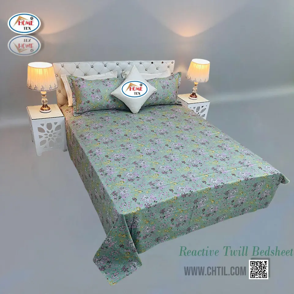Reactive Twill Bed Sheet 5139-142