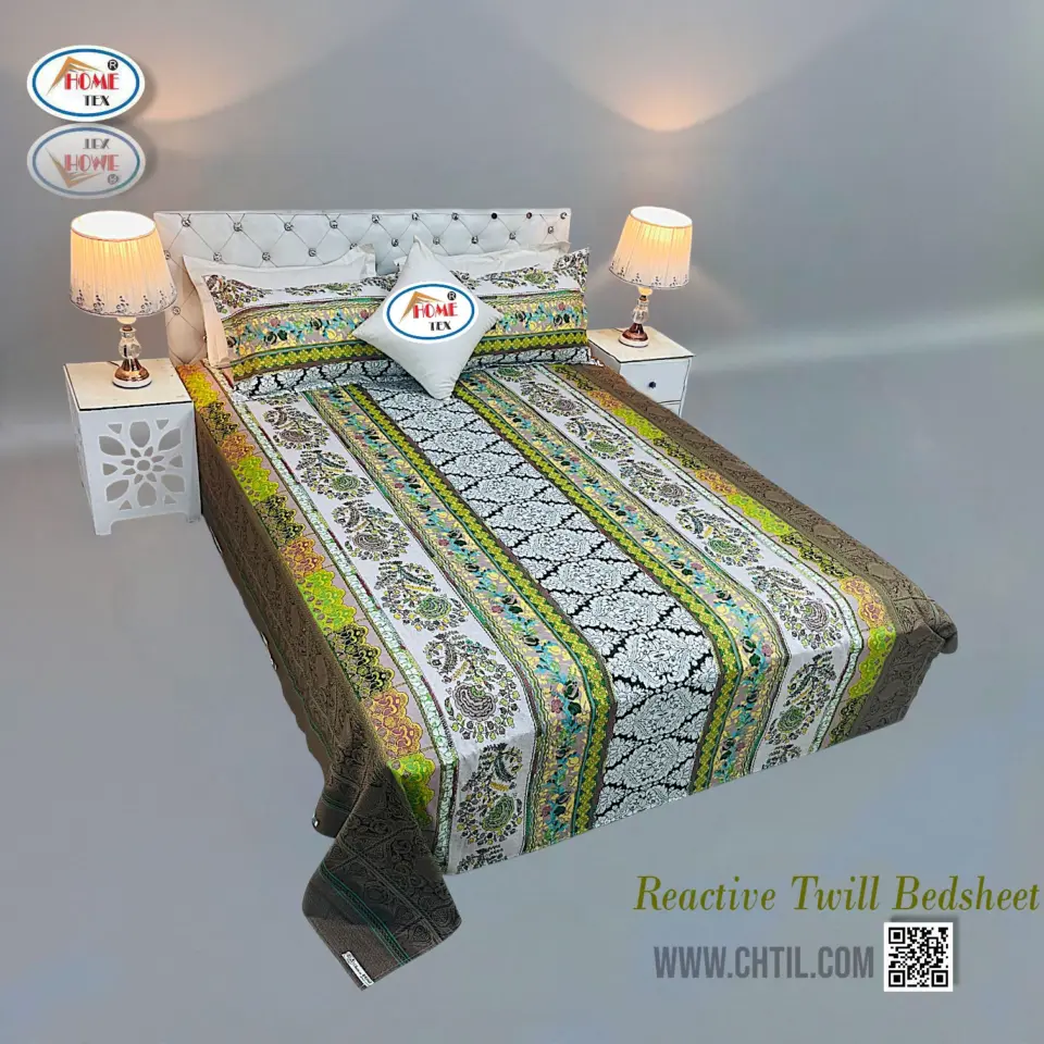Reactive Twill Bed Sheet 5139-122