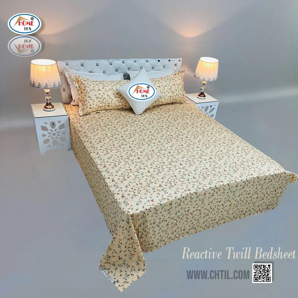 Reactive Twill Bed Sheet 5139-145