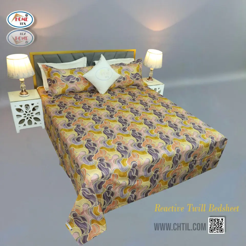Reactive Twill  Bed Sheet 5139-225