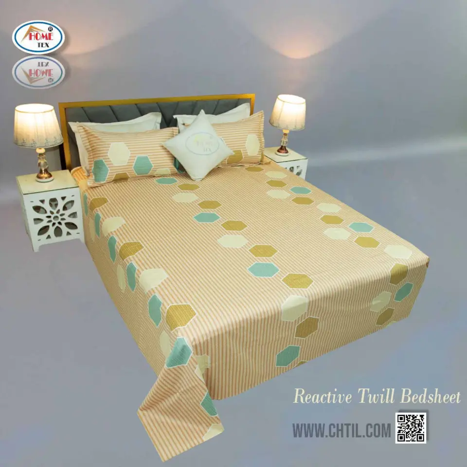 Reactive Twill  Bed Sheet 5139-233