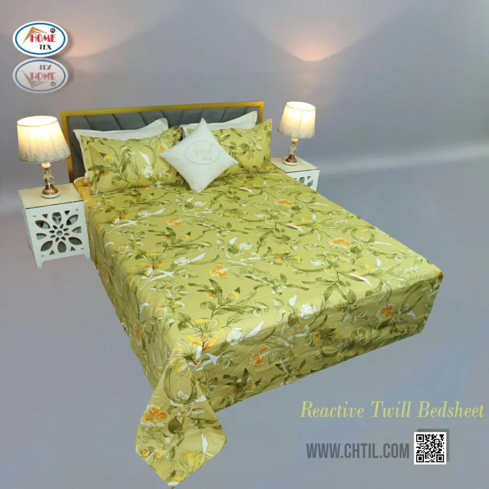 Reactive Twill  Bed Sheet 5139-206
