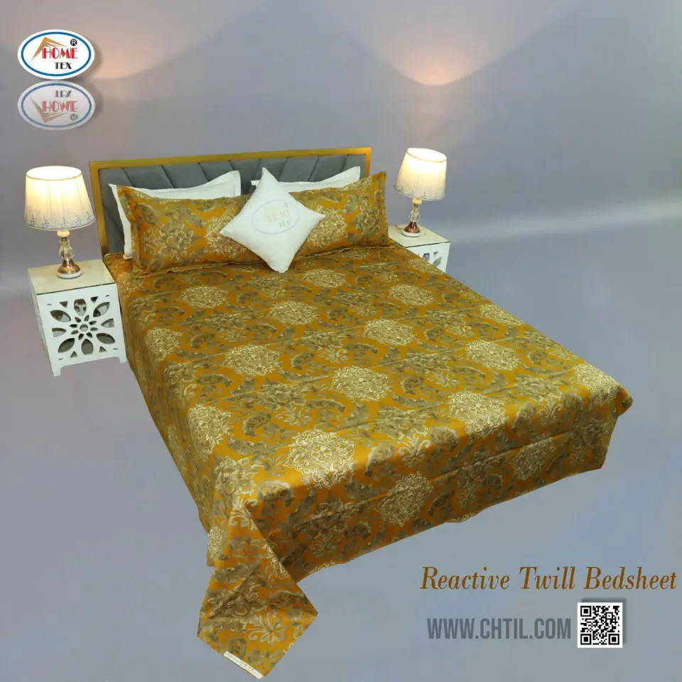 Reactive Twill  Bed Sheet 5139-202