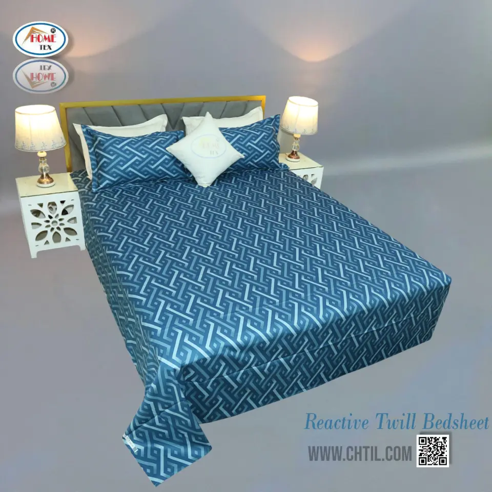 Reactive Twill  Bed Sheet 5139-204
